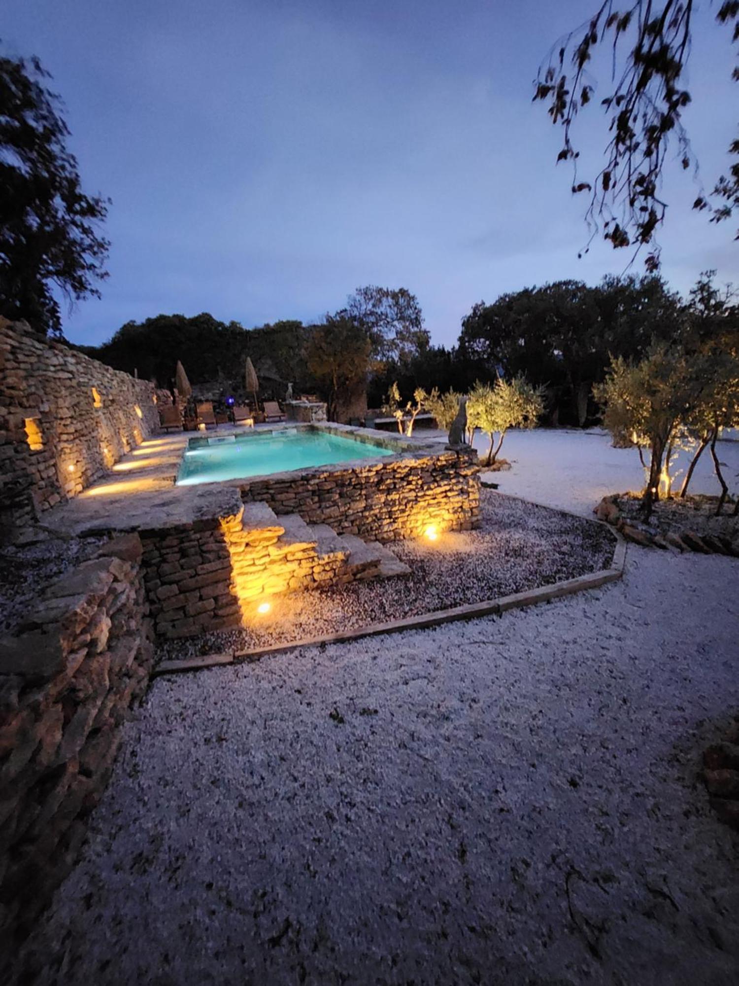 La Borie Oubliee Villa Gordes Luaran gambar
